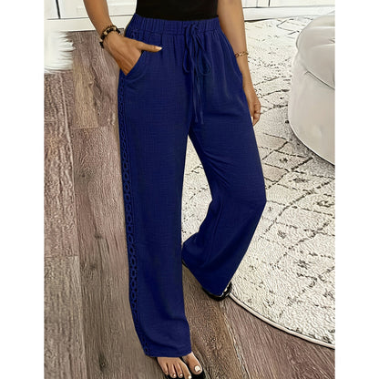 Elara Comfort Straight-Leg Trousers