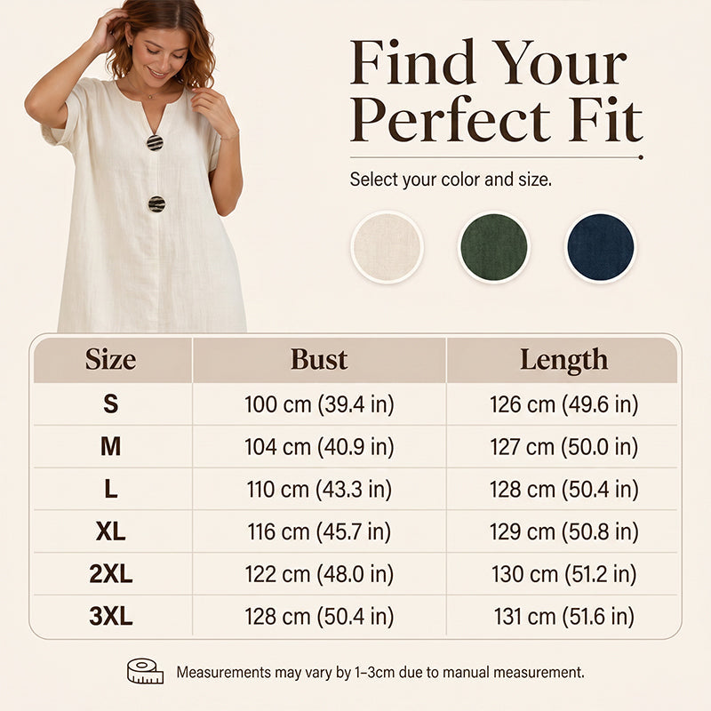 Elara V-Neck Summer Midi Dress
