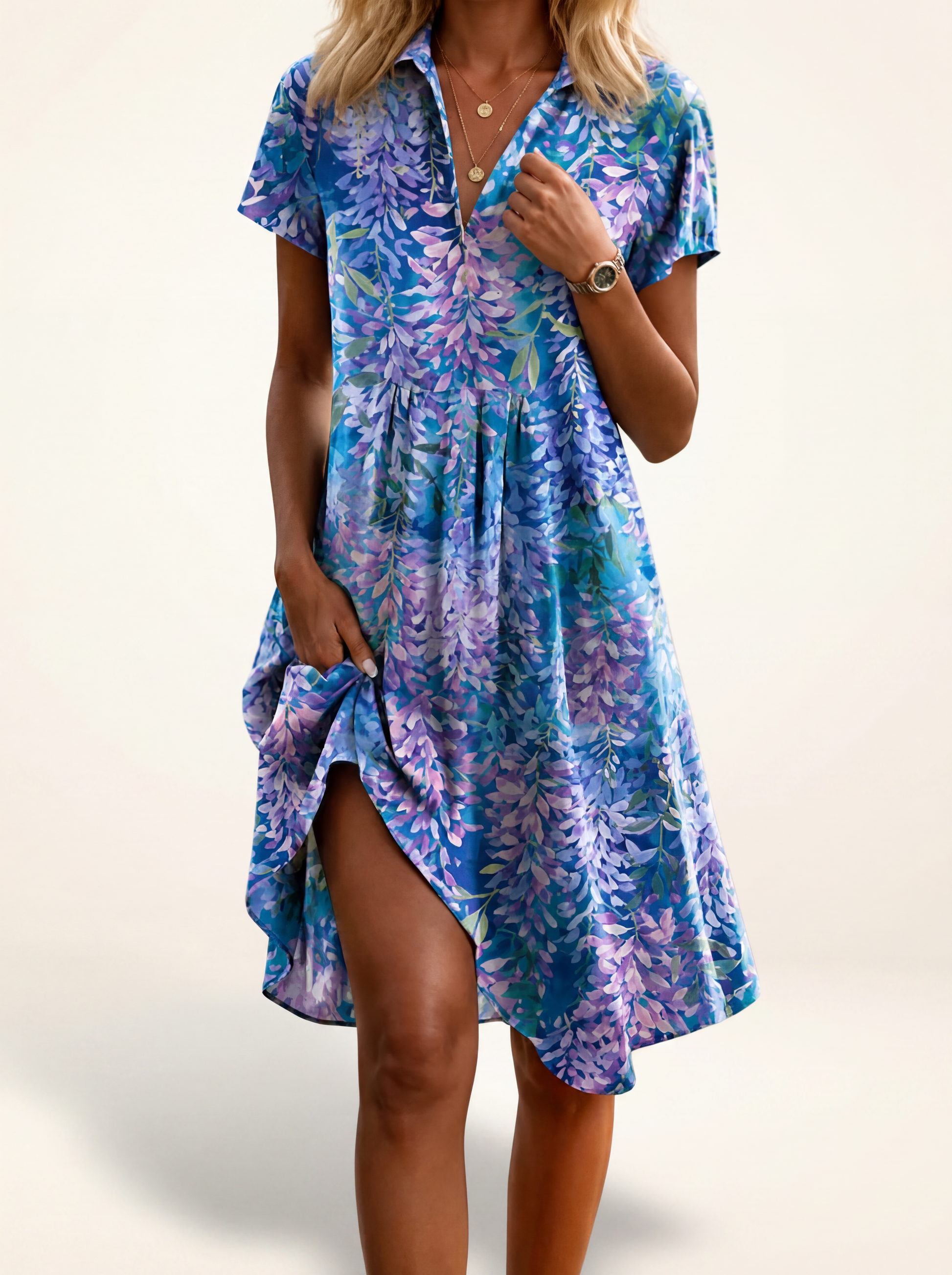 Colette Floral Midi Dress